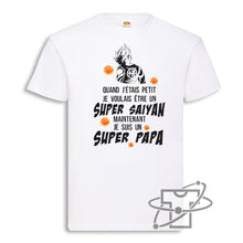 Charger l&#39;image dans la galerie, Papa Saiyan (T-Shirt Homme)
