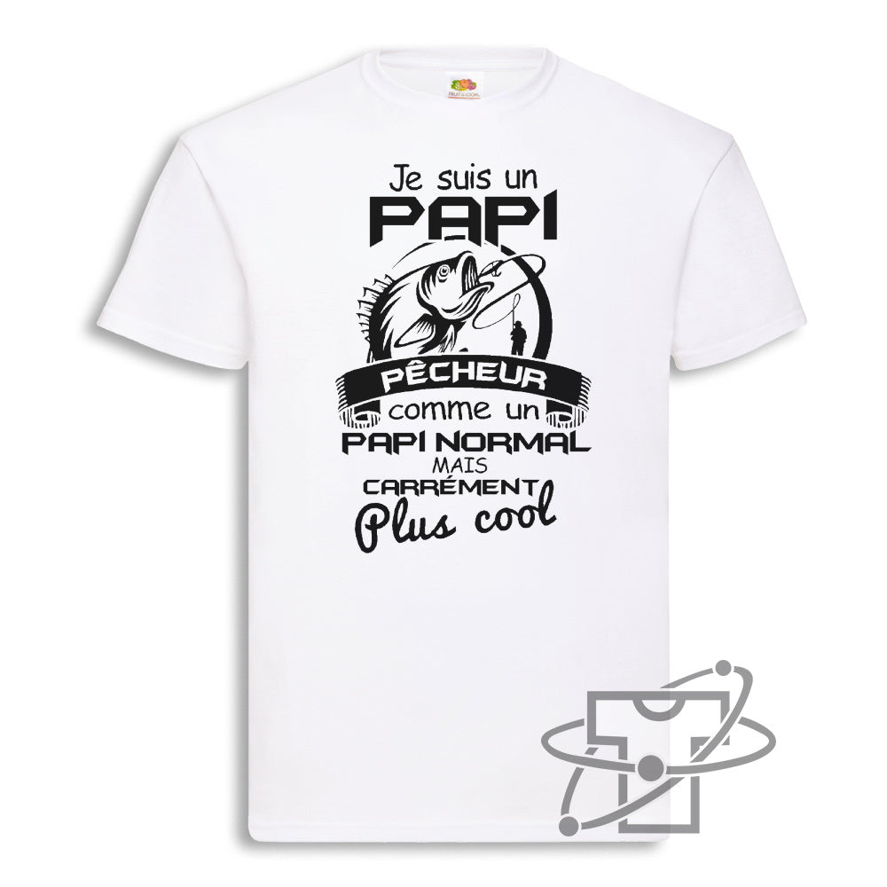 Papi pêcheur (T-Shirt Homme)