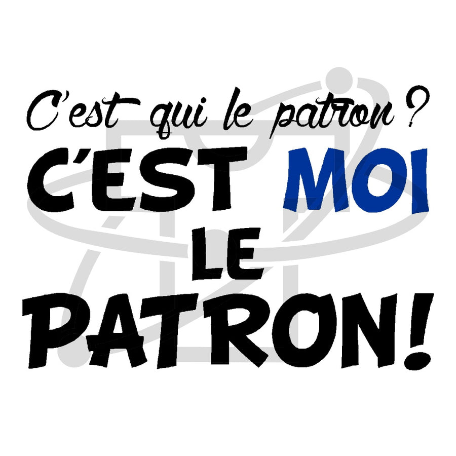 Patron (T-Shirt Homme)