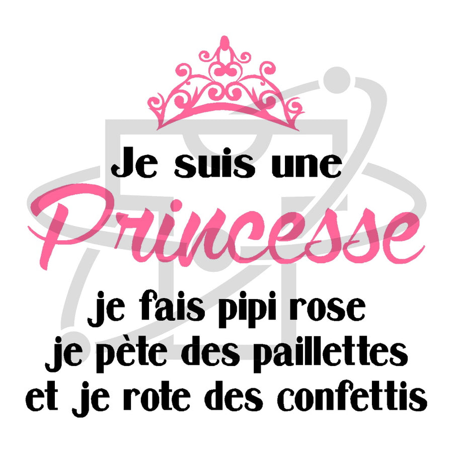 Princesse confettis (T-Shirt Femme)