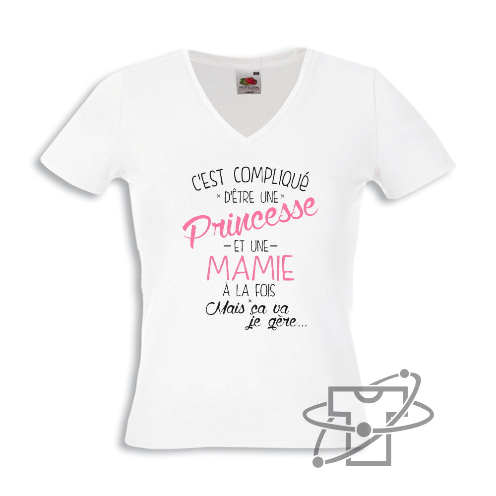 Princesse et Mamie (T-Shirt Femme)