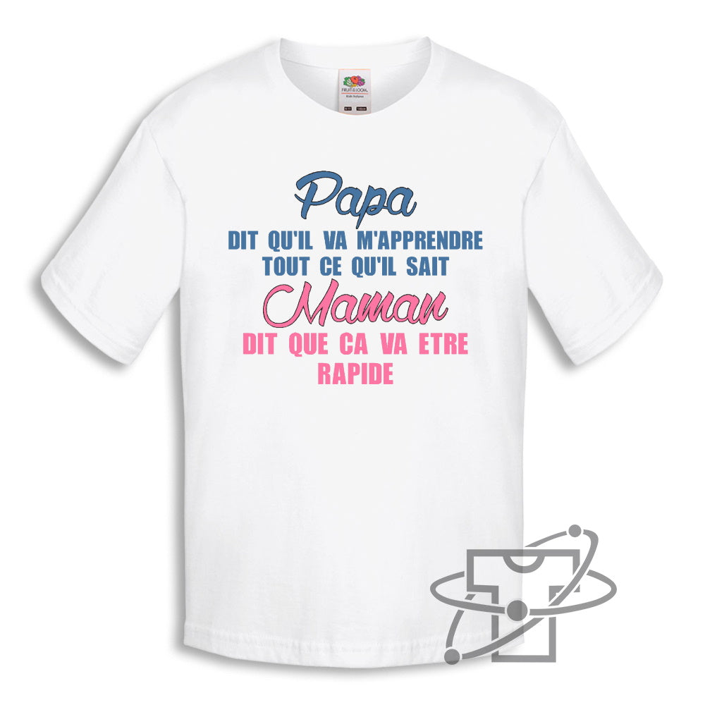 Rapide (T-Shirt Enfant)