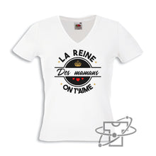 Charger l&#39;image dans la galerie, Reine des mamans (T-Shirt Femme)
