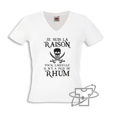 Charger l&#39;image dans la galerie, Rhum (T-Shirt Femme)
