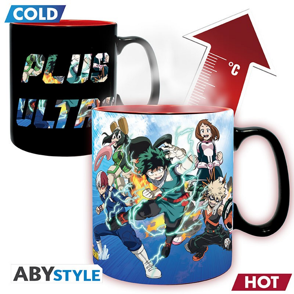 Heros (MHA) - Mug thermo-réactif