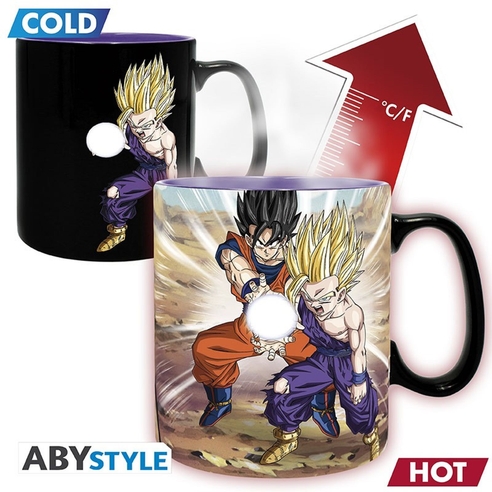 Gohan - Cell (Dragon Ball) Mug Thermo-réactif