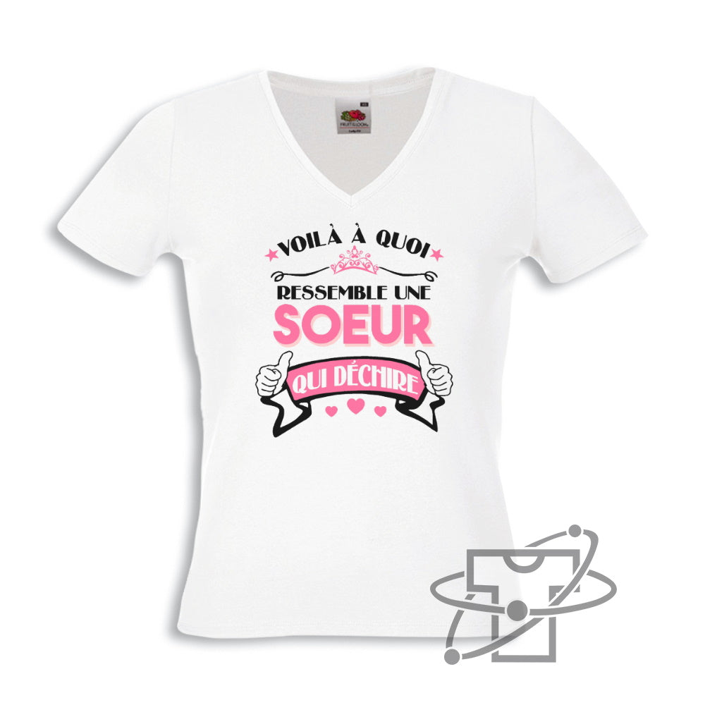 Soeur qui déchire (T-Shirt Femme)