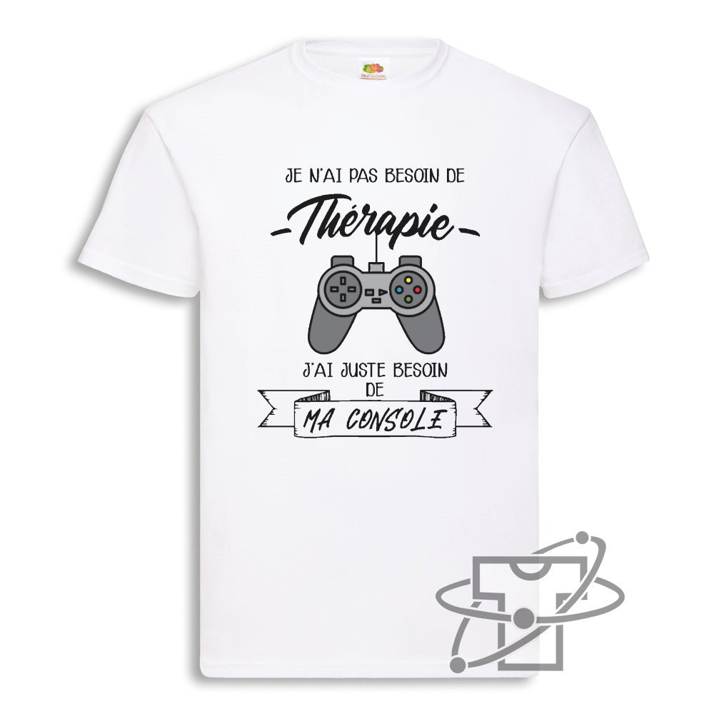 Thérapie console (T-Shirt Homme)