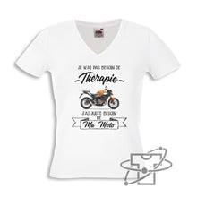 Charger l&#39;image dans la galerie, Thérapie moto (T-Shirt Femme)
