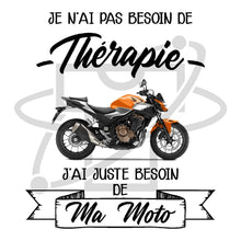 Charger l&#39;image dans la galerie, Thérapie moto (T-Shirt Femme)
