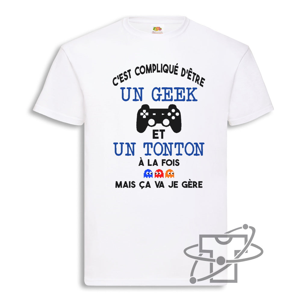 Tonton geek (T-Shirt Homme)