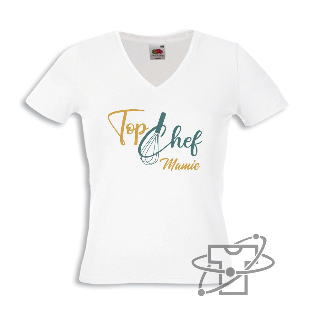 Top Chef Mamie (T-Shirt Femme)