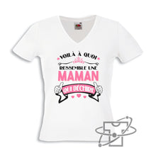 Charger l&#39;image dans la galerie, Maman qui déchire 2 (T-Shirt Femme)
