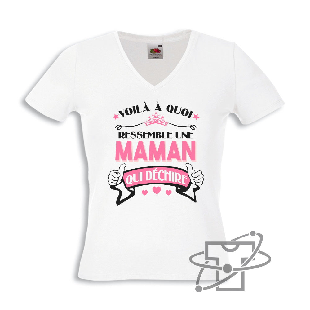 Maman qui déchire 2 (T-Shirt Femme)