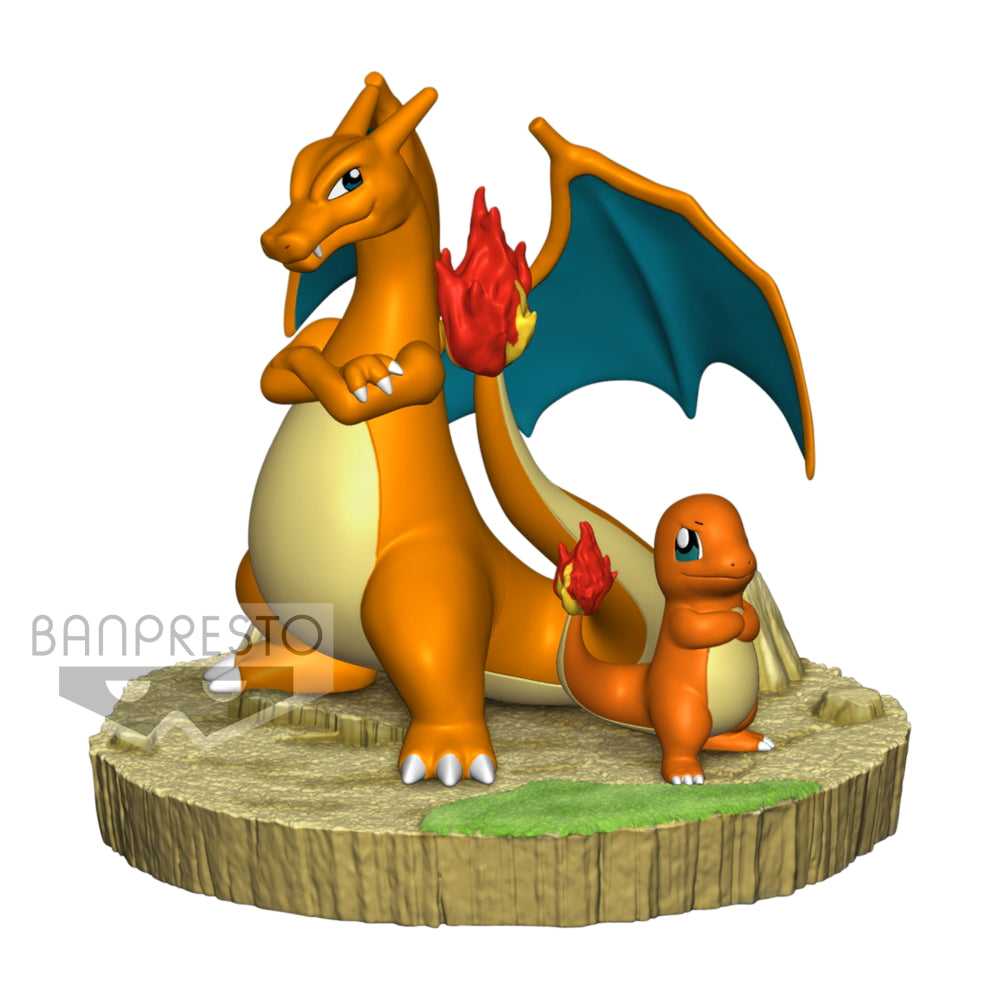 Pokemon Figure - Dracaufeu et Salamèche